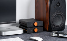 Görseli Galeri görüntüleyiciye yükleyin, Fosi Audio ZA3 Dengeli Stereo Amplifikatör - 2 Kanal Mono Amp - Masaüstü - Ev Sineması 48V Güç Kaynağı