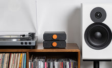 Görseli Galeri görüntüleyiciye yükleyin, Fosi Audio ZA3 Dengeli Stereo Amplifikatör - 2 Kanal Mono Amp - Masaüstü - Ev Sineması 48V Güç Kaynağı