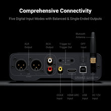 Görseli Galeri görüntüleyiciye yükleyin, Fosi Audio ZD3 DAC Preamp, Tam Dengeli DA Dönüştürücü, ES9039Q2M Ev Stereo Amplifikatörü, TV HDMI ARC/Bluetooth/USB/Optik/Koaksiyel Girişler, XLR/RCA Çıkışları Uzaktan Kumandalı