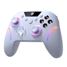 Görseli Galeri görüntüleyiciye yükleyin, EasySMX X20 -  Kablosuz Gamepad - Hall Effect Stick - RGB - 1000Hz - 6-Axis Gyro - PC/Switch/Steam Uyumlu