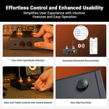 Görseli Galeri görüntüleyiciye yükleyin, Fosi Audio GR40 Kulaklık Amplifikatörü, DAC Amplifikatörü, Stereo, 3,5 mm Home Audio aktif hoparlör için, dijital analog dönüştürücü, Bluetooth ve USB/Opt/Coax ile ön amplifikatör