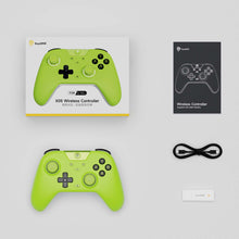 Görseli Galeri görüntüleyiciye yükleyin, EasySMX X5 -  Kablosuz Gamepad - Hall Effect Stick - Drift & Dead Zone Yok, PC/Switch/Steam Uyumlu - Yeşil