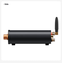 Görseli Galeri görüntüleyiciye yükleyin, Fosi Audio MC101 Bluetooth 5.3 Hi-Fi amplifikatör, VU metre, 100 W x 2 stereo amplifikatör, 2 kanal, TPA3116 Amp çipli, bas ve treble kontrolü, sınıf D amplifikatör, ev hoparlörü için