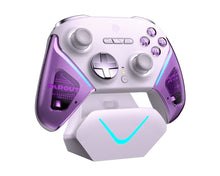 Görseli Galeri görüntüleyiciye yükleyin, EasySMX D10 -  Kablosuz Gamepad - Hall Effect Stick - Drift & Dead Zone Yok, PC/Switch/Steam Uyumlu - Mor