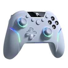 Görseli Galeri görüntüleyiciye yükleyin, EasySMX X20 -  Kablosuz Gamepad - Hall Effect Stick - RGB - 1000Hz - 6-Axis Gyro - PC/Switch/Steam Uyumlu