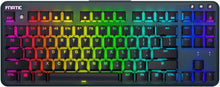 Görseli Galeri görüntüleyiciye yükleyin, Fnatic miniSTREAK - RGB - Speed Silver Anahtarlar - Mekanik Pro Esports Oyun Klavyesi -(US Layout)