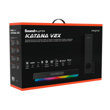 Görseli Galeri görüntüleyiciye yükleyin, Creative Sound Blaster Katana V2X RGB - Gerçek 5.1 Subwoofer ile Çok Kanallı SoundBar - Güçlendirilmiş 5 Sürücü Tasarımı - Bluetooth 5.0 - 180 W