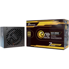 Görseli Galeri görüntüleyiciye yükleyin, Seasonic Core GX 80 + Gold Güç Kaynağı,Tam Modüler, ATX 3.1, PCIe 5.1 - 850 Watt, Siyah
