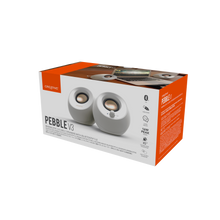 Görseli Galeri görüntüleyiciye yükleyin, Creative Pebble V3 2.0 USB-C - Bluetooth 5.0, 16W Multimedya Stereo Hoparlör Seti - Beyaz