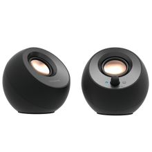 Görseli Galeri görüntüleyiciye yükleyin, Creative Pebble V3 2.0 USB-C - Bluetooth 5.0, 16W Multimedya Stereo Hoparlör Seti