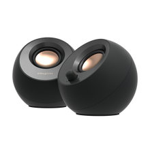 Görseli Galeri görüntüleyiciye yükleyin, Creative Pebble V3 2.0 USB-C - Bluetooth 5.0, 16W Multimedya Stereo Hoparlör Seti