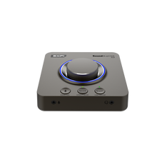 Görseli Galeri görüntüleyiciye yükleyin, Creative Sound Blaster X4 - USB DAC Amp, 7.1 Surround, Optik I / Hi-res - 7.1 Harici USB DAC ve Amp Ses Kartı - Super X-Fi®- PC ve Mac Uyumlu