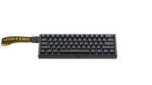 Görseli Galeri görüntüleyiciye yükleyin, Wooting 60HE v2 Hall Effect Manyetik Switch Gaming Klavye - ANSI Non Split - Black Aluminum
