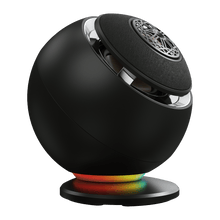 Görseli Galeri görüntüleyiciye yükleyin, Pebble Nova Koaksiyel sürücülere sahip Premium bilgisayar hoparlörü, USB-C ayarlanabilir RGB aydınlatmalı, Bluetooth 5.3, USB ses, PC ve Mac için 100 W'a kadar RMS gücü - Siyah