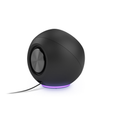Görseli Galeri görüntüleyiciye yükleyin, Creative Pebble SE - USB-C - 16W Multimedya Stereo Hoparlör Seti - RGB Aydınlatmalı - Siyah