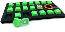 Görseli Galeri görüntüleyiciye yükleyin, Tai-Hao Rubber Gaming Aydınlatmalı Keycaps Set - 18 Keys Rubberized DoubleShot Key Caps (Neon Green)