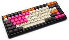 Görseli Galeri görüntüleyiciye yükleyin, Tai-Hao Rubber Gaming Aydınlatmalı Keycaps Set - 18 Keys Rubberized DoubleShot Key Caps (Neon Pembe)