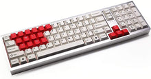 Görseli Galeri görüntüleyiciye yükleyin, Tai-Hao Rubber Gaming Aydınlatmalı Keycaps Set - 18 Keys Rubberized DoubleShot Key Caps (Kırmızı)