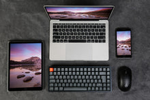 Görseli Galeri görüntüleyiciye yükleyin, Keychron K2 Kablosuz Mekanik Klavye-Bluetooth 5.1- RGB-Aluminum Frame-Gateron G Pro Red Switch-(Version 2) UK ISO Layout