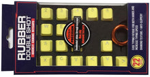 Görseli Galeri görüntüleyiciye yükleyin, Tai-Hao Rubber Gaming Aydınlatmalı Keycaps Set - 22 Keys Rubberized DoubleShot Key Caps (Zinc Sarı)