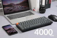 Görseli Galeri görüntüleyiciye yükleyin, Keychron K2 Kablosuz Mekanik Klavye-Bluetooth 5.1- RGB-Aluminum Frame-Gateron G Pro Red Switch-(Version 2) UK ISO Layout