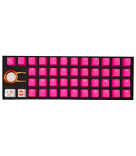 Görseli Galeri görüntüleyiciye yükleyin, Tai-Hao Rubber Gaming Aydınlatmalı Keycaps Set - 42 Keys Rubberized DoubleShot Key Caps ( Neon Pembe )