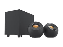 Görseli Galeri görüntüleyiciye yükleyin, Creative Pebble Plus 2.1 35W Multimedya Stereo Hoparlör Seti - Siyah