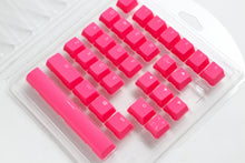 Görseli Galeri görüntüleyiciye yükleyin, Ducky 31 Tuşlu Rubber Backlit Double Shot Tuş Takımı - Pembe