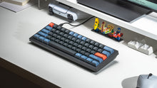 Görseli Galeri görüntüleyiciye yükleyin, Keychron V4 QMK Custom - Keychron K Pro Red Switch -RGB- Hot Swap - Mechanical Keyboard Full Assembled -Frosted Black