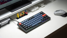 Görseli Galeri görüntüleyiciye yükleyin, Keychron V4 QMK Custom - Keychron K Pro Red Switch -RGB- Hot Swap - Mechanical Keyboard Full Assembled -Frosted Black