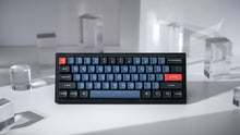 Görseli Galeri görüntüleyiciye yükleyin, Keychron V4 QMK Custom - Keychron K Pro Red Switch -RGB- Hot Swap - Mechanical Keyboard Full Assembled -Carbon Black