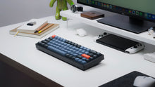 Görseli Galeri görüntüleyiciye yükleyin, Keychron K6 Pro QMK/VIA Custom Kablosuz Mekanik Oyuncu Klavyesi-Hot-Swappable-Bluetooth 5.1-Multitasking -White Led- Gateron G-Pro Red Switch