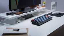 Görseli Galeri görüntüleyiciye yükleyin, Keychron K6 Pro QMK/VIA Custom Kablosuz Mekanik Oyuncu Klavyesi-Hot-Swappable-Bluetooth 5.1-Multitasking -White Led- Gateron G-Pro Red Switch