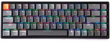 Görseli Galeri görüntüleyiciye yükleyin, Keychron K6 65% Compact Kablosuz Mekanik Oyuncu Klavyesi-Hot-Swappable-Bluetooth 5.1-Multitasking-RGB LED Backlit-N-Key Rollover-Gateron G-Pro Red Switch-Uçak Sınıfı Aluminum