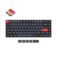 Görseli Galeri görüntüleyiciye yükleyin, Keychron S1 QMK Custom - Gateron Low profile Red Switch-Hot Swappable -RGB- Mechanical Keyboard Full Assembled - Aluminum Body