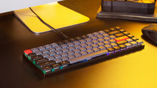 Görseli Galeri görüntüleyiciye yükleyin, Keychron S1 QMK Custom - Gateron Low profile Red Switch-Hot Swappable -RGB- Mechanical Keyboard Full Assembled - Aluminum Body
