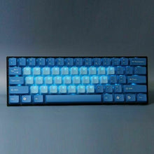 Görseli Galeri görüntüleyiciye yükleyin, Tai-Hao Rubber Gaming Aydınlatmalı Keycaps Set - 42 Keys Rubberized DoubleShot Key Caps ( Neon Blue )