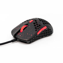 Görseli Galeri görüntüleyiciye yükleyin, G-Wolves Hati S HTS Stardust Ultra Hafif Oyuncu Mouse - ( Kırmızı / Siyah )
