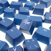 Görseli Galeri görüntüleyiciye yükleyin, Ducky 31 Tuşlu Rubber Backlit Double Shot Tuş Takımı - Lacivert