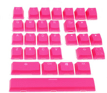 Görseli Galeri görüntüleyiciye yükleyin, Ducky 31 Tuşlu Rubber Backlit Double Shot Tuş Takımı - Pembe