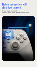 Görseli Galeri görüntüleyiciye yükleyin, Flydigi Dune Fox Kablosuz Gamepad - Hall Effect Stick - Drift &amp; Dead Zone Yok - Pc/switch/steam Uyumlu - Beyaz
