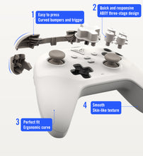 Görseli Galeri görüntüleyiciye yükleyin, Flydigi Dune Fox Kablosuz Gamepad - Hall Effect Stick - Drift &amp; Dead Zone Yok - Pc/switch/steam Uyumlu - Beyaz
