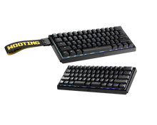 Görseli Galeri görüntüleyiciye yükleyin, Wooting 60HE v2 Hall Effect Manyetik Switch Gaming Klavye  - ANSI Non Split - Black Aluminum
