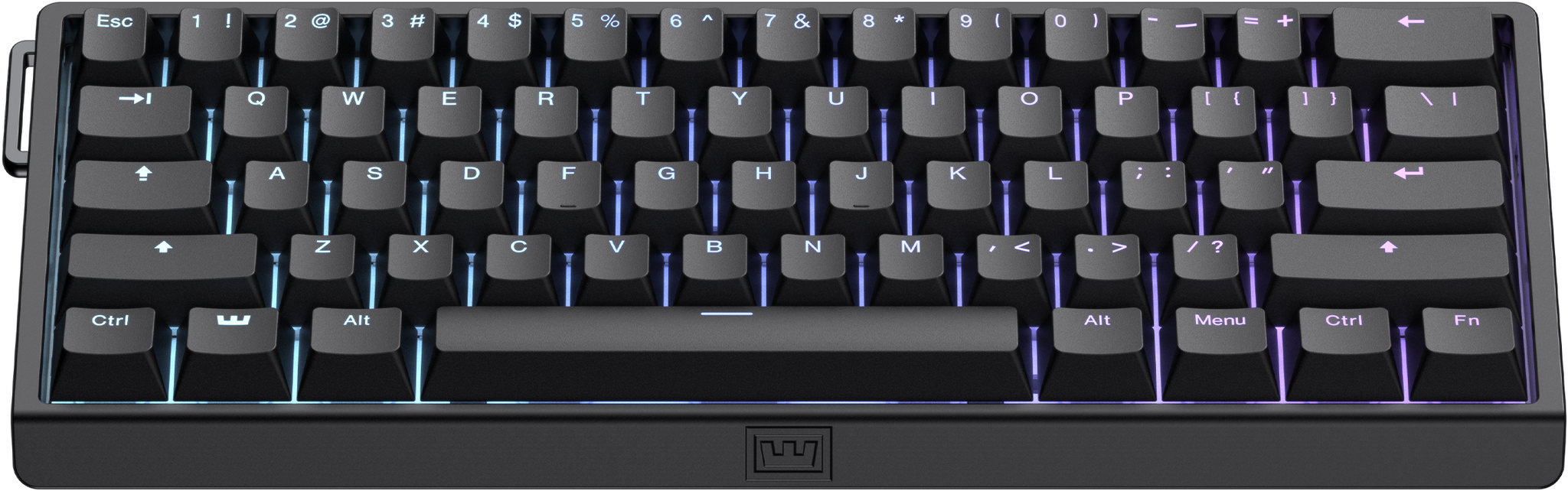 Wooting 60HE v2 Hall Effect Manyetik Switch Gaming Klavye - ANSI
