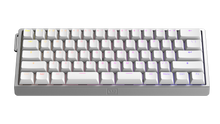 Görseli Galeri görüntüleyiciye yükleyin, Wooting 60HE v2  Hall Effect Manyetik Switch Gaming Klavye - ANSI Split Spacebar - Silver Aluminum
