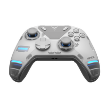 Görseli Galeri görüntüleyiciye yükleyin, Flydigi Apex 4 Kablosuz Gamepad - Force Feedback Tetikleme Desteği  - Trigger Force - Full Color LCD Display - 1000hz - PC/Switch/Mobil/ - Yeni Beyaz Standart Sürüm
