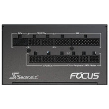 Görseli Galeri görüntüleyiciye yükleyin, Seasonic Focus GX 80 + Gold Güç Kaynağı,  ATX 3.1 , PCIe 5.1 Tam Modüler - 850 Watt - 135mm Fan -Siyah
