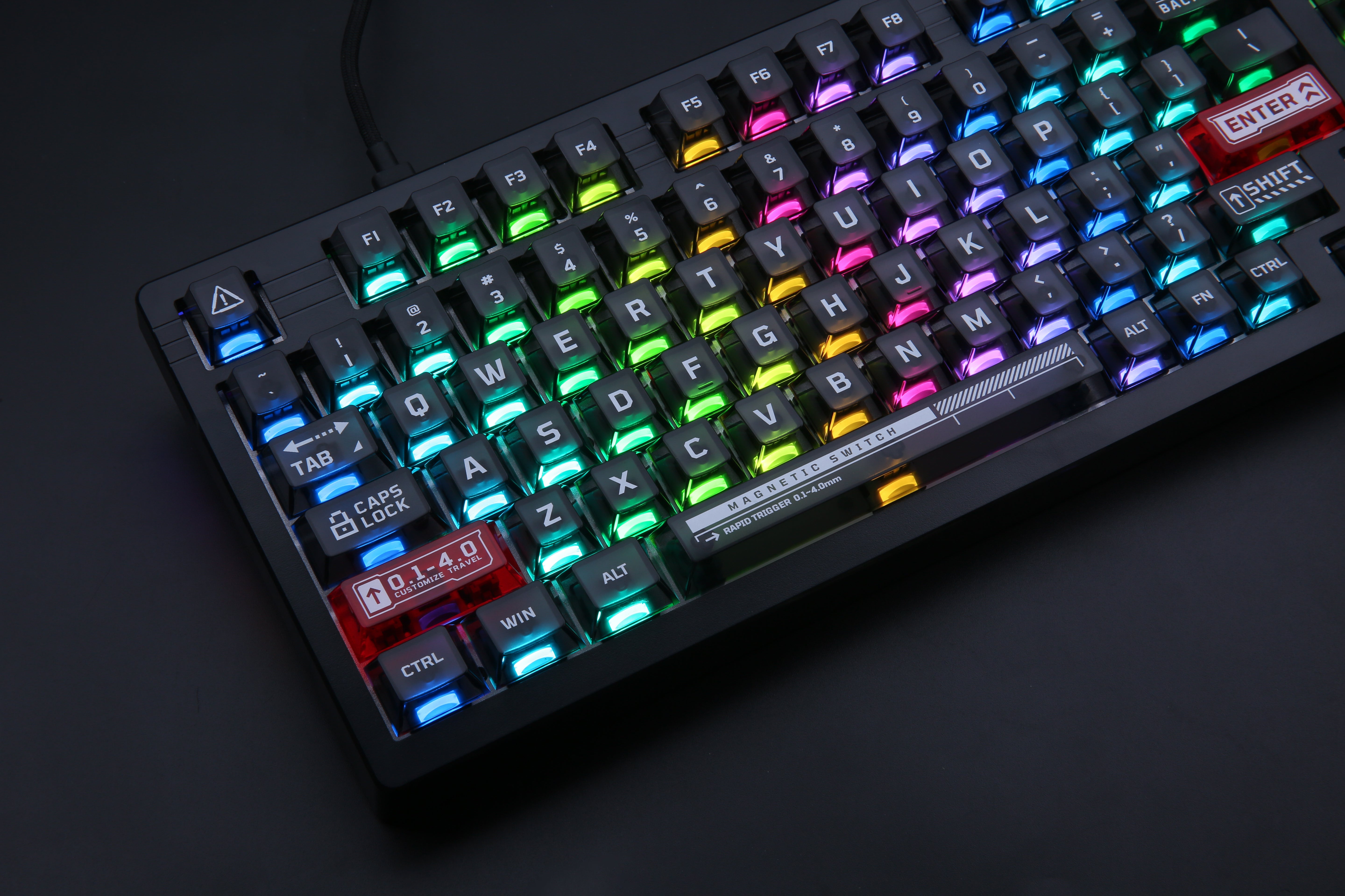 Computer Keyboard Rt DAREU EK75 RT Magnetic Switch Mechanical Keyboard - Siyah – Connect Game