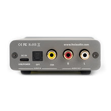 Görseli Galeri görüntüleyiciye yükleyin, Fosi Audio K5 Pro Oyun DAC Kulaklık Amplifikatörü Mini Hi-Fi Stereo Dijital-Analog Ses Dönüştürücü USB Tip C/Koaksiyel - RCA/Optik/3,5 MM AUX for PS5/PC/MAC Uyumlu
