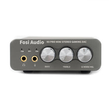 Görseli Galeri görüntüleyiciye yükleyin, Fosi Audio K5 Pro Oyun DAC Kulaklık Amplifikatörü Mini Hi-Fi Stereo Dijital-Analog Ses Dönüştürücü USB Tip C/Koaksiyel - RCA/Optik/3,5 MM AUX for PS5/PC/MAC Uyumlu
